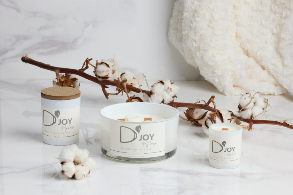 Bougie soir d'été au retour des écuries