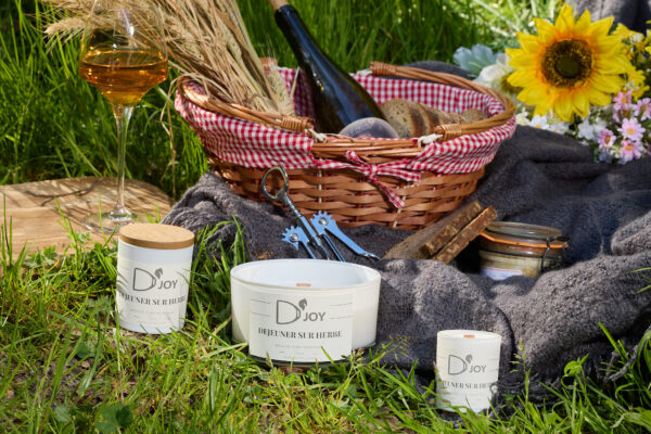 Bougie cheval Senteur Herbe Fraîche & Foin | D'Joy