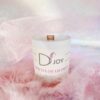 Bougie artisanale Crottin de Licorne parfum barbe à papa et fraise | Cheval & Senteurs bougie cheval, cadeau enfant, cadeau cavalière